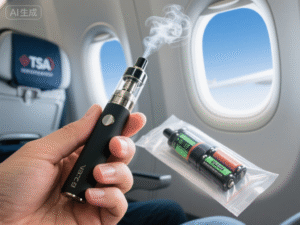 can you bring a vape on a plane